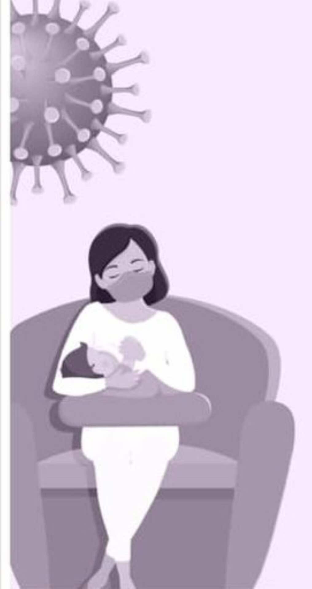ماهي توصيات الرضاعة الطبيعية في حالة الأمهات المرضى بكوفيد-19 أو المعرضات للإصابة؟