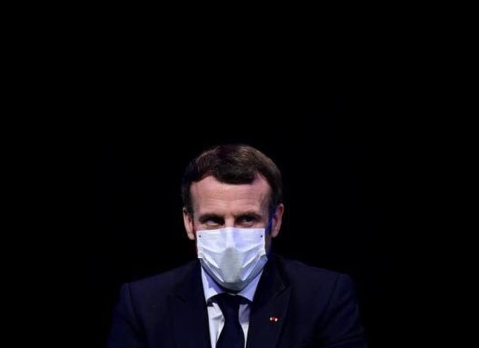 الرئيس الفرنسي ماكرون يصاب بكوفيد-19