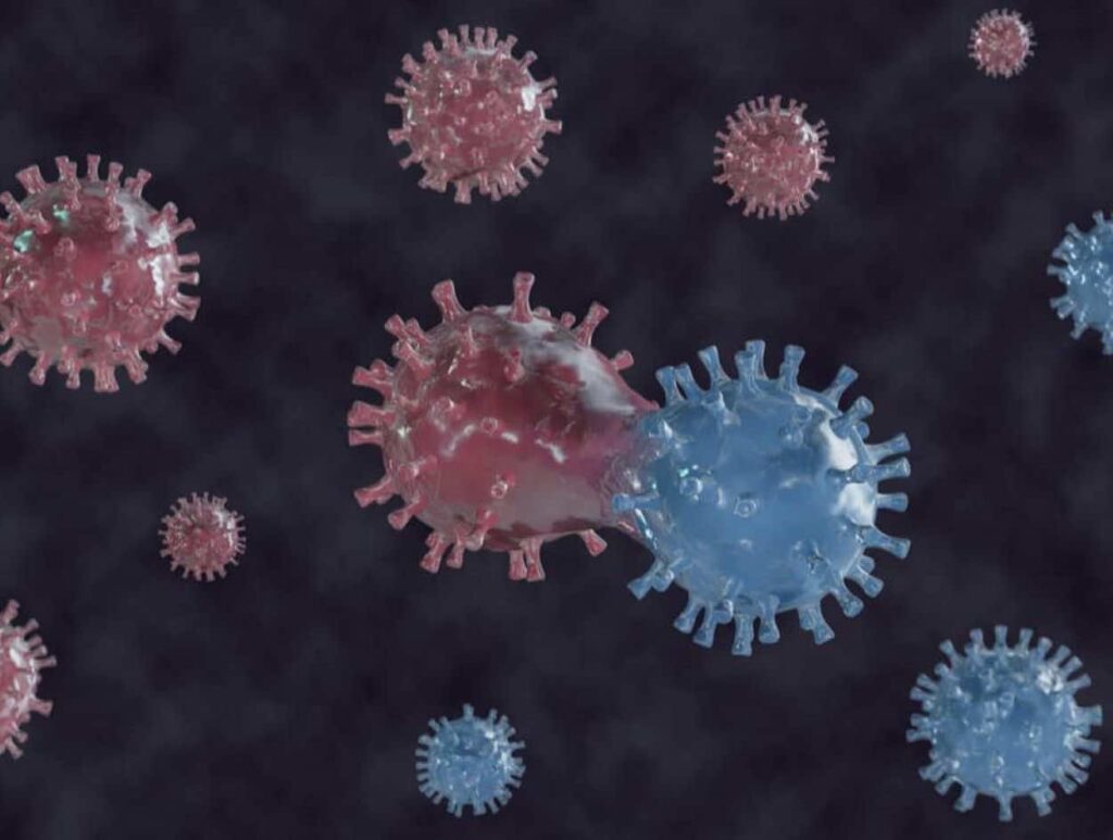 تحدث التحورات الفيروسية بسسب الطفرات والأخطاء المتوقعة أثناء نسخ الشفرة الواثية الفيروسية في عملية التكاثر الفيروسي