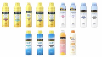 سحب 5 أنواع من واقي الشمس بسبب مادة مسرطنة  منها نيتروجينا 