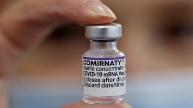 خبراء اوروبا يضيفون عرض جانبي جديد ل لقاح فايزر  ضد كوفيد-19 